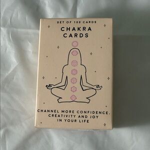 Chakra Cards Set - Cream